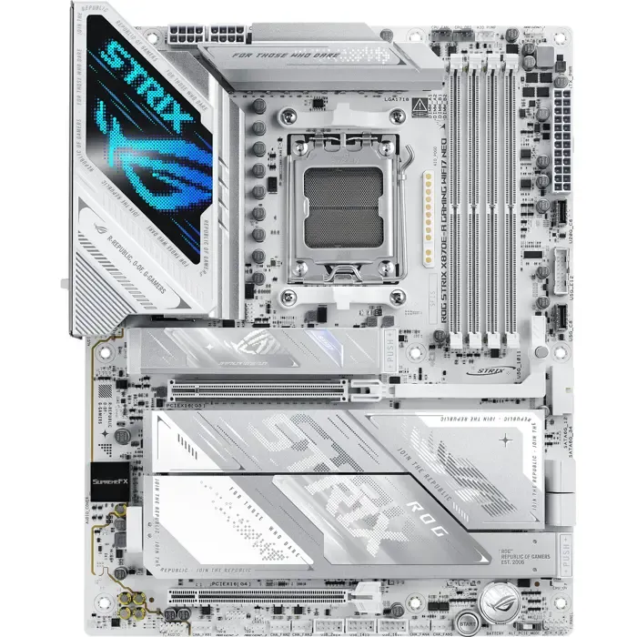 asus rog strix x870e-a gaming wifi7 neo (white) - am5 - slika 3