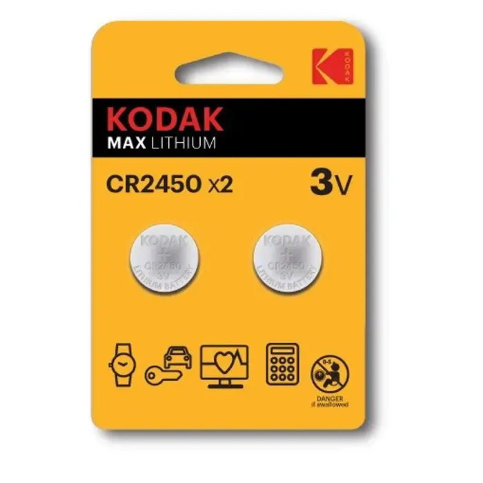 kodak cr2450 single-use battery lithium - slika 1