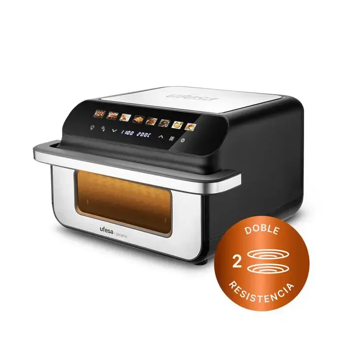 ufesa jacana digitalna cvrtnik na vroč zrak, 10 litrov, 2000 w, air pulse ultra 360 °c - slika 2