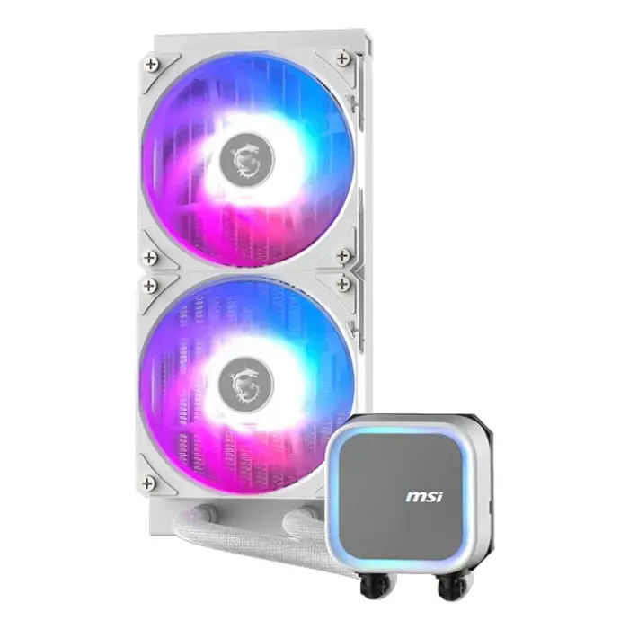 msi mag coreliquid a13 240 white motherboard, processor all-in-one liquid cooler 12 cm 1 pc(s) - slika 5