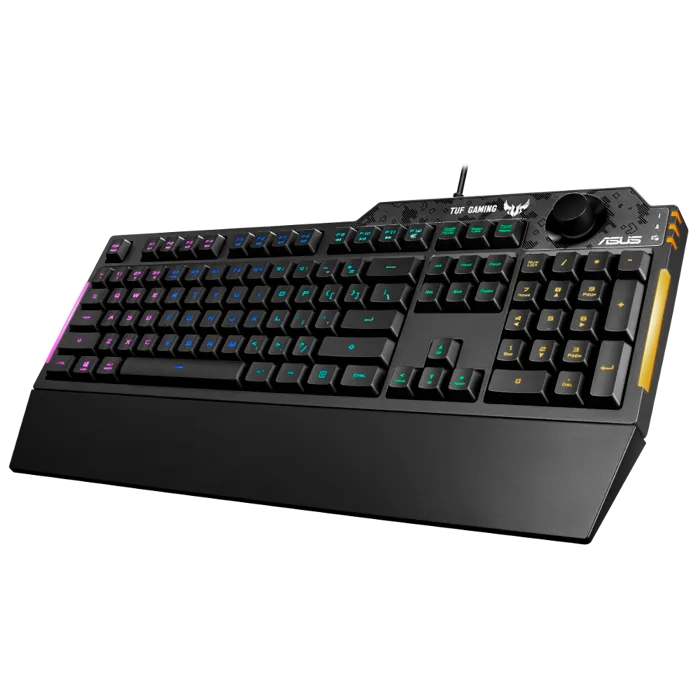 asus tuf gaming k1, membrane, uk layout - slika 1