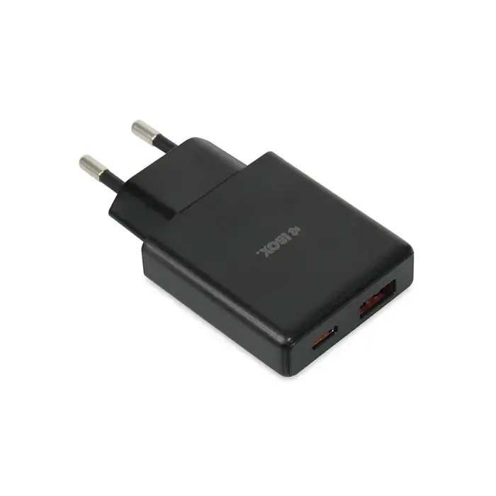 ibox c-43 slim gan pd30w wall charger, black - slika 4