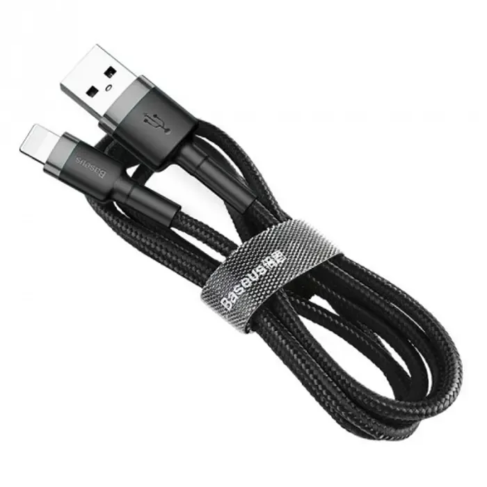 baseus cafule calklf-bg1 podatakani kabel, 1 m, crno-sivi - slika 1