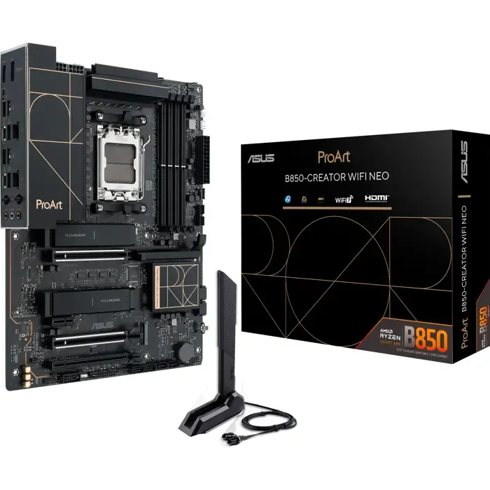 asus proart b850-creator wifi neo - am5 - slika 1