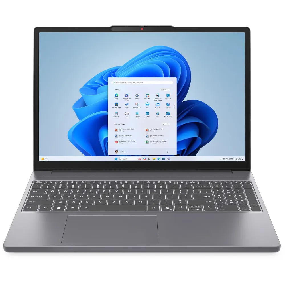 laptop lenovo ideapad slim 3 15irh10 core i5 / 16gb / 512gb ssd / 15,3" wuxga ips / windows 11 pro / siv - slika 1