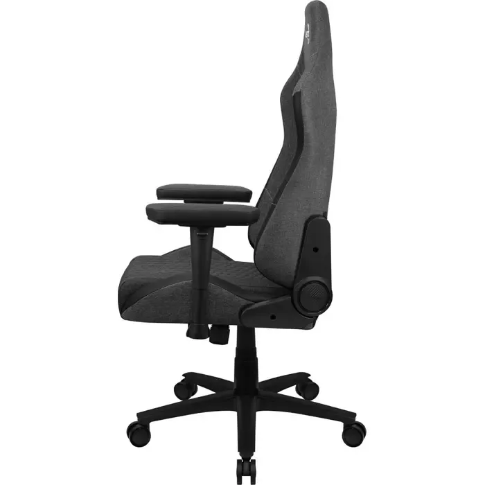 aerocool crownashbk, ergonomic gaming chair, adjustable cushions, aeroweave technology, black - slika 3