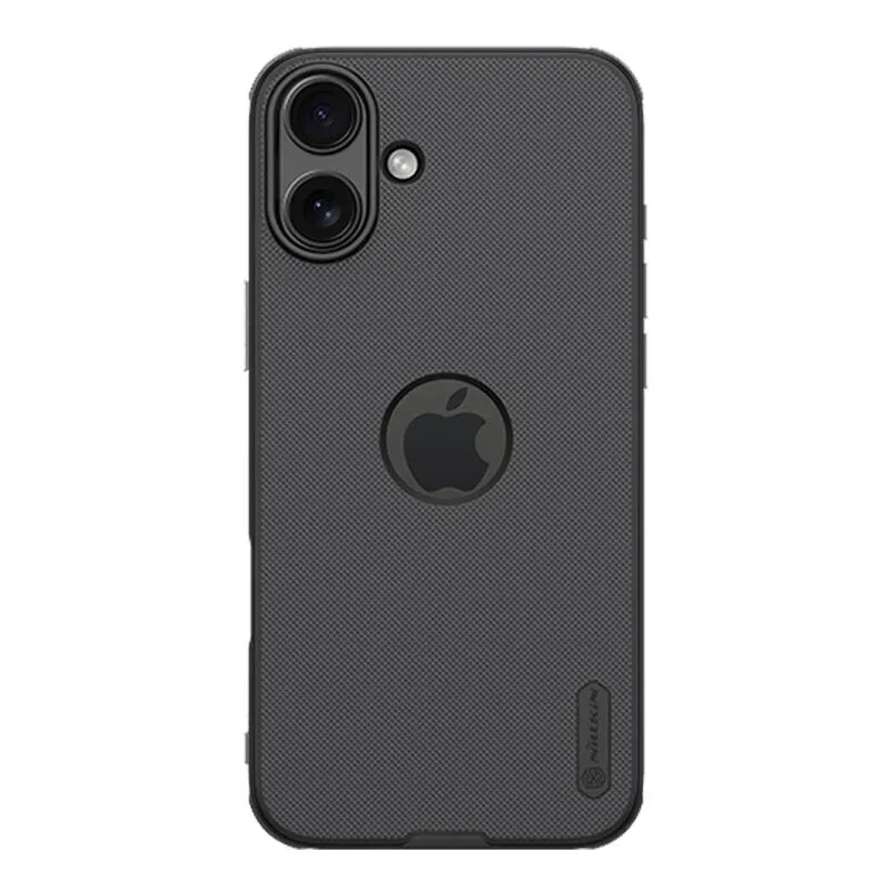 etui do iphone 16 plus nillkin super frosted pro (czarne) - slika 1