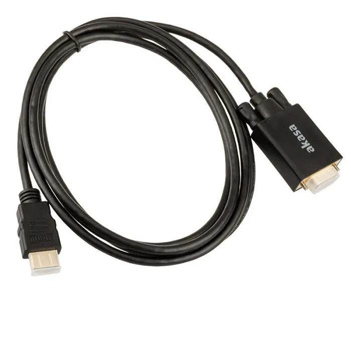 akasa hdmi to vga adapter kabel ak-cbhd26-20bk - slika 2