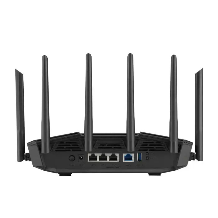 asus 90ig0a30-mo9c00 wireless router 2.5 gigabit ethernet tri-band (2.4 ghz / 5 ghz / 6 ghz) black - slika 2
