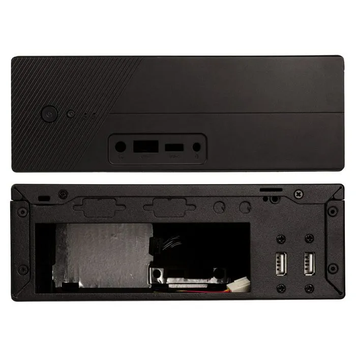 akasa cypher st v2 mini-stx case, oem - black a-stx04-m2b - slika 2