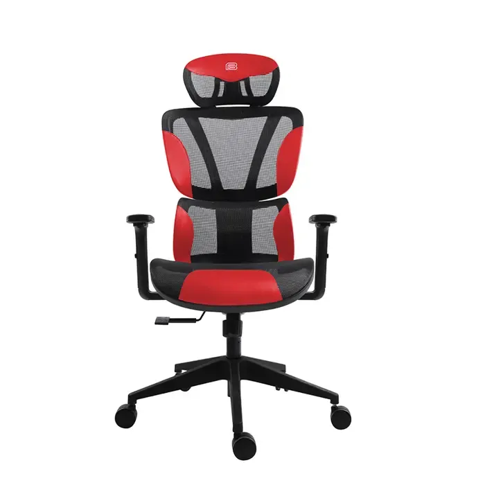 bit force uredska stolica royal lm-2d crno/crvena - slika 2