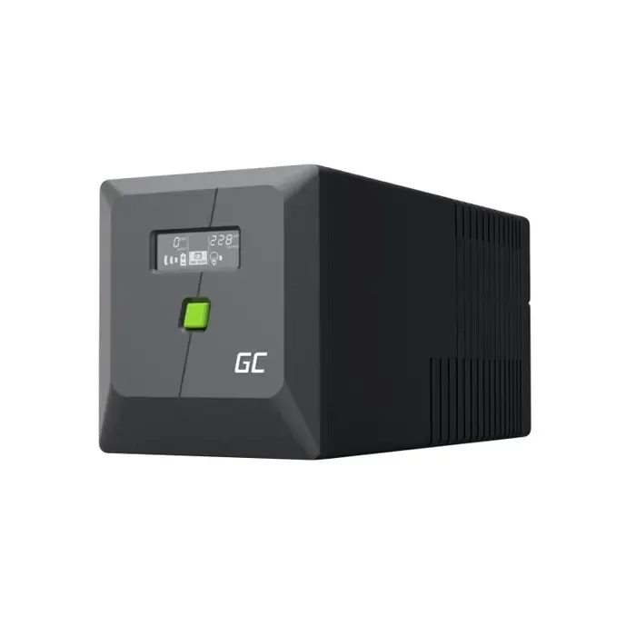 green cell ups (upslp480) 750va/480w, pure sine wave, line interactive avr, powerproof with lcd - slika 2