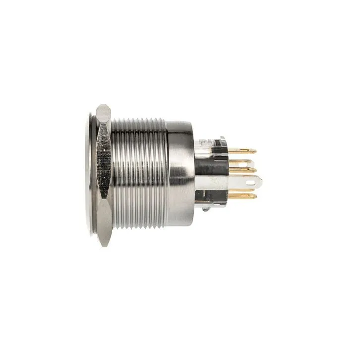dimastech vandalismusschalter/-taster 25mm, silverline ring - rgb pd197 - slika 4