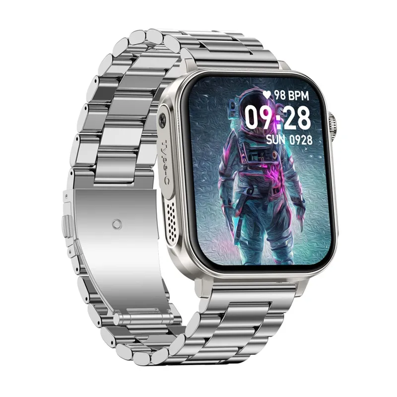 colmi p80 smartwatch (steel and silver) - slika 3