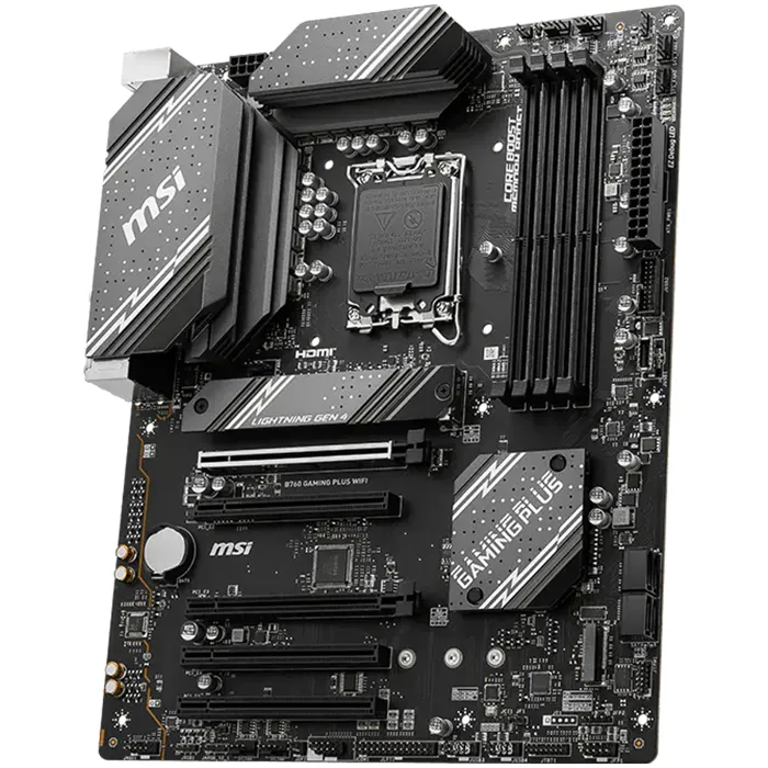 msi mb b760 lga 1700 4x ddr5 1x hdmi 1x displayport 2x m.2 4xsata atx - slika 3