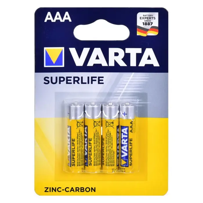 varta superlife aaa single-use battery alkaline - slika 2