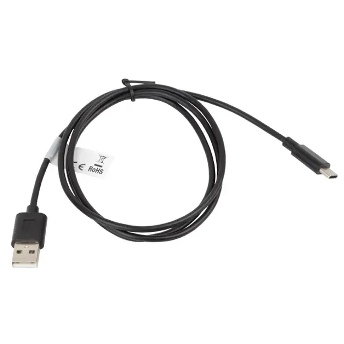 lanberg usb cable 2.0 type-c(m)-am 1m, black - slika 3