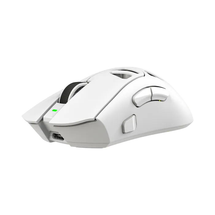 white shark bežični miš wgm-5025 morien 12.000dpi bijeli - slika 3