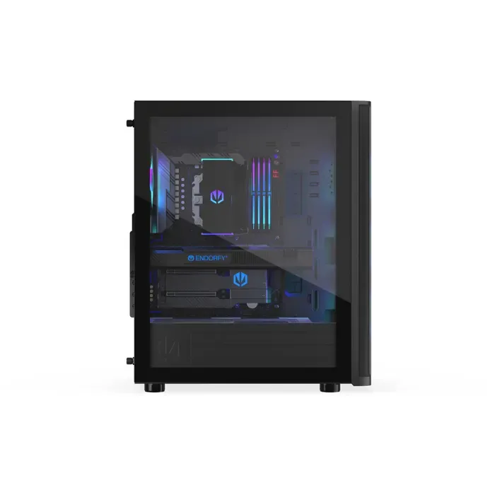endorfy ventum 400 argb (black, tempered glass) - slika 4