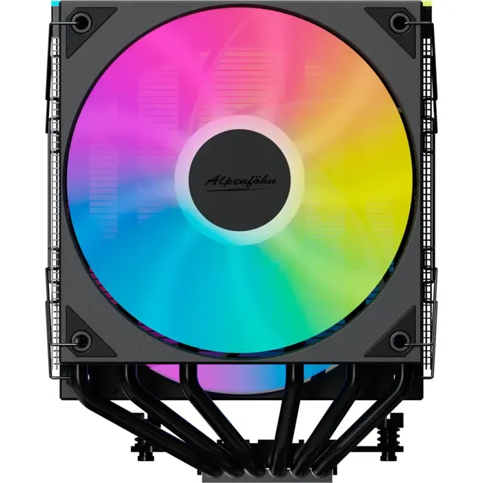 alpenföhn matterhorn 2 aurora max black (black, 120 mm) - slika 3