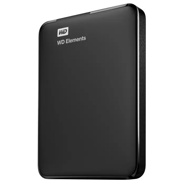 western digital elements portable external hard drive 1 tb 2.5" micro-usb b 3.2 gen 1 (3.1 gen 1) black - slika 1