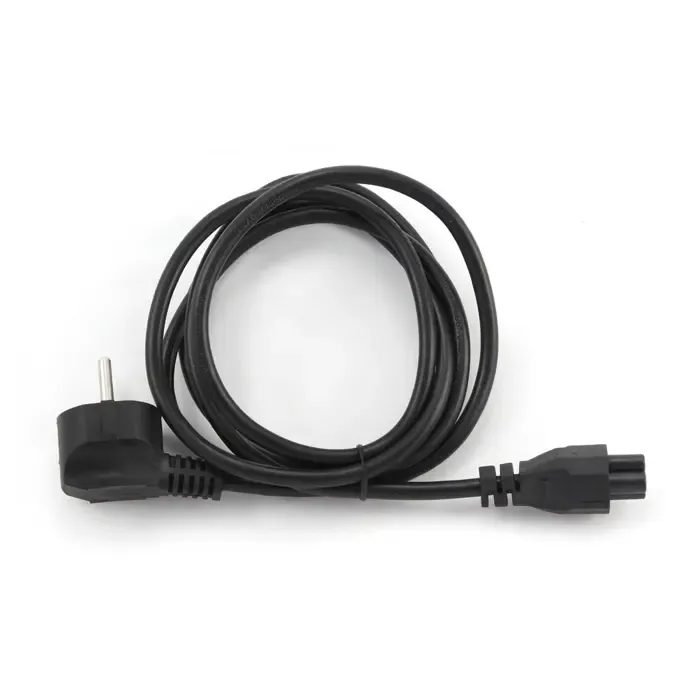 gembird pc-186-ml12-1m power cable black cee7/7 c5 coupler - slika 2