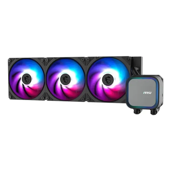 msi mag coreliquid a13 360 motherboard, processor liquid cooling kit 12 cm black - slika 1