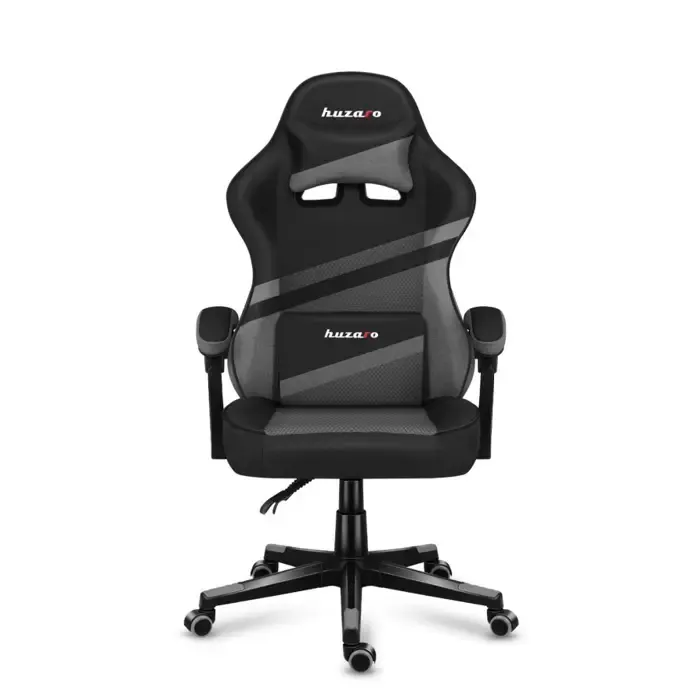 gaming chair - huzaro force 4.4 grey mesh - slika 2