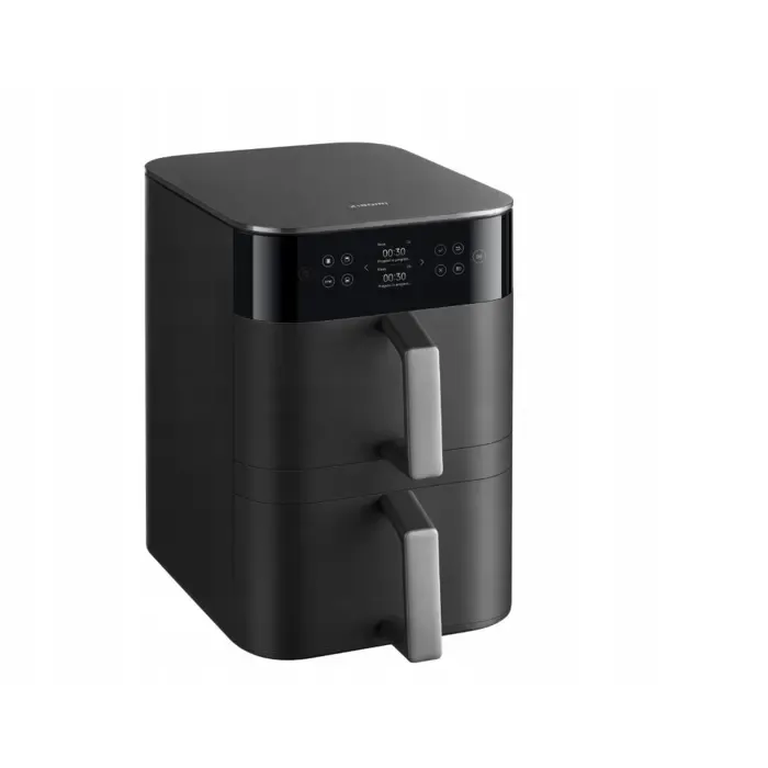 xiaomi smart double stack air fryer 12l stand-alone 2800 w hot air fryer black - slika 3