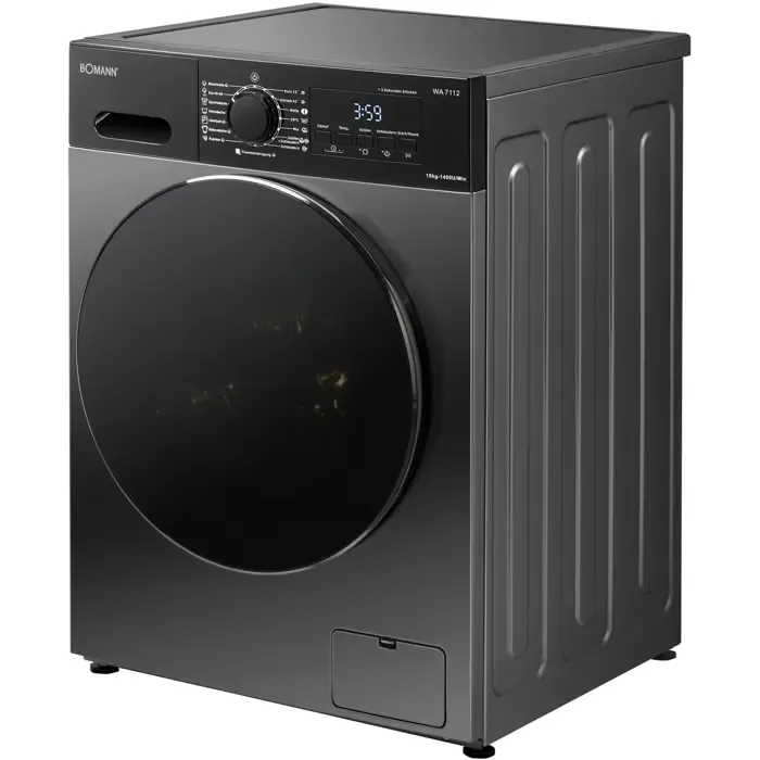 bomann wa 7112 titanium (titanium/black) - slika 3