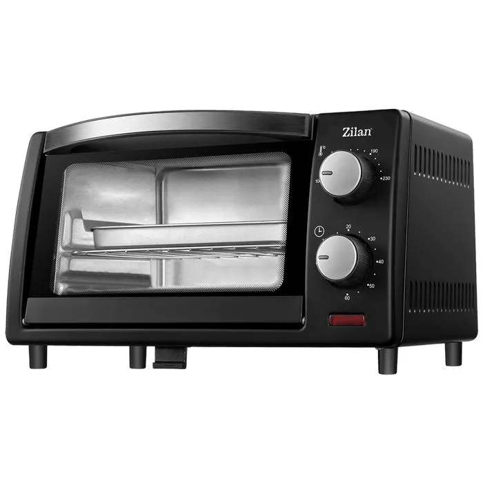 zilan mini pećnica, zapremina 9 l, 800 w, crna - zln4328 - slika 5