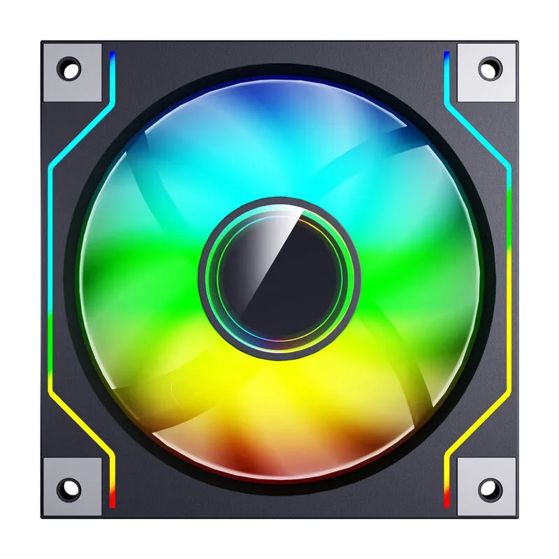 darkflash dm20 computer fan (black) - slika 1