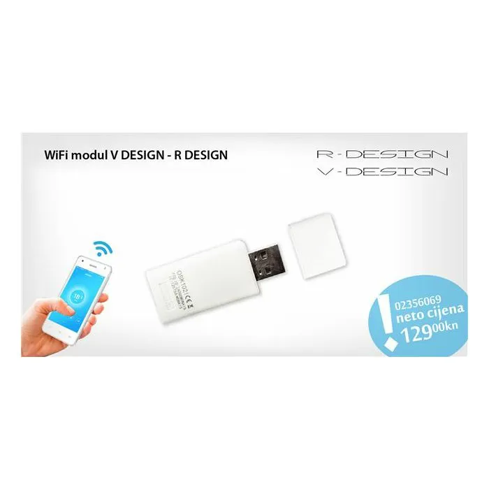 vivax cool, klima ur.dodaci, wifi modul q design - slika 1