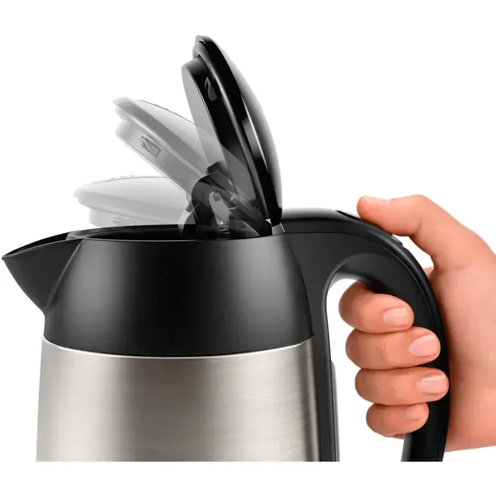 bosch design line twk3p420, kettle (stainless steel / black, 1.7 liters) - slika 3