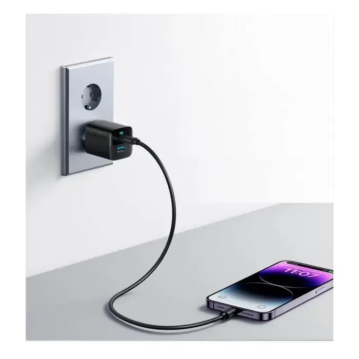 anker charger 323 1xa 1xc 33w, white - slika 2