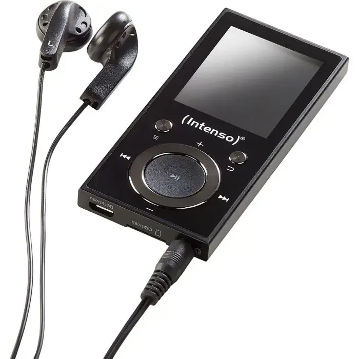 intenso mp3 player video scooter bt 16gb - black - slika 3
