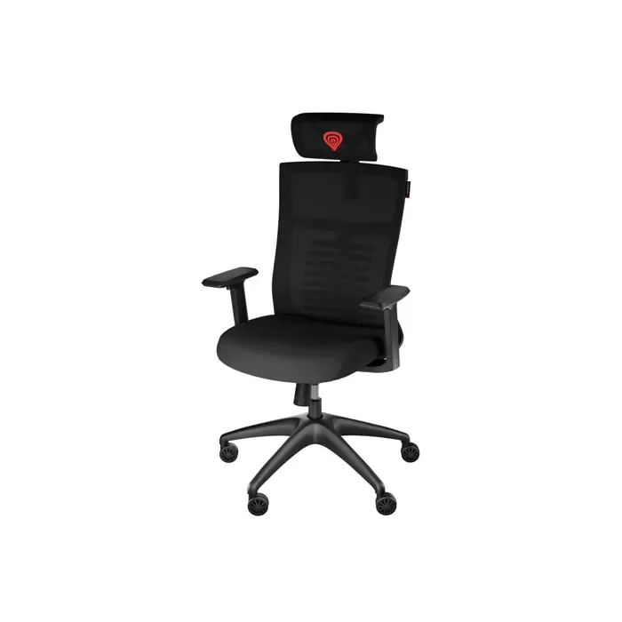 genesis astat 200 pc gaming chair mesh seat black - slika 3