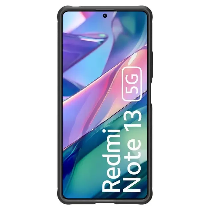 spigen rugged armor, matte black - xiaomi redmi note 13 5g - slika 3