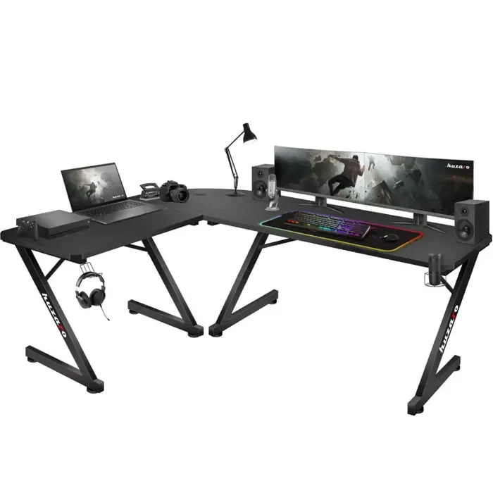 huzaro hero 7.0 computer desk black - slika 2