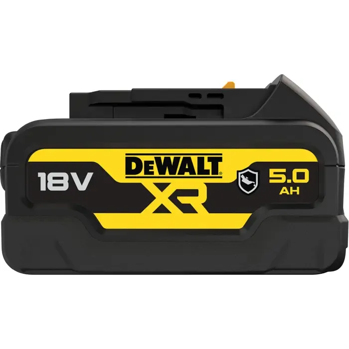 dewalt xr battery dcb184g, 18 volt 5ah black, housing protection against chemicals, acids and fuels - slika 4
