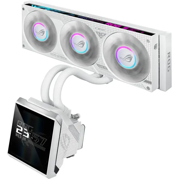 asus rog strix slc iv 360 argb lcd (white, white edition) - slika 3