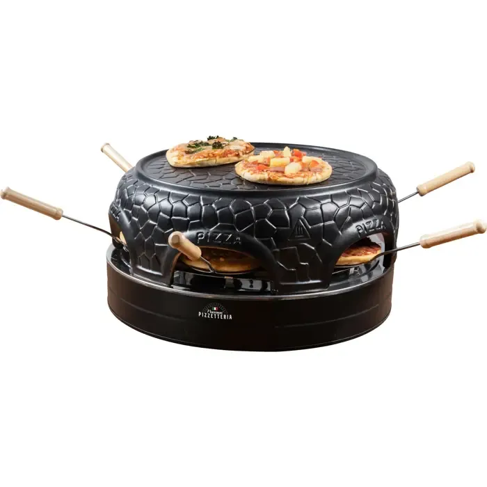 bestron pizzetteria apd600z, pizza oven (black) - slika 2