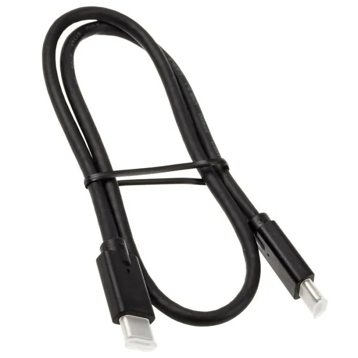 inline usb 3.2 gen.2 kabel, usb typ-c stecker/stecker, black - 0,5m 35706a - slika 2