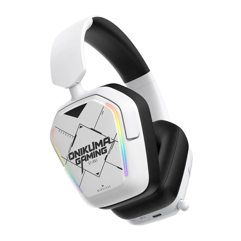 onikuma bt883 gaming headphones (white) - slika 3