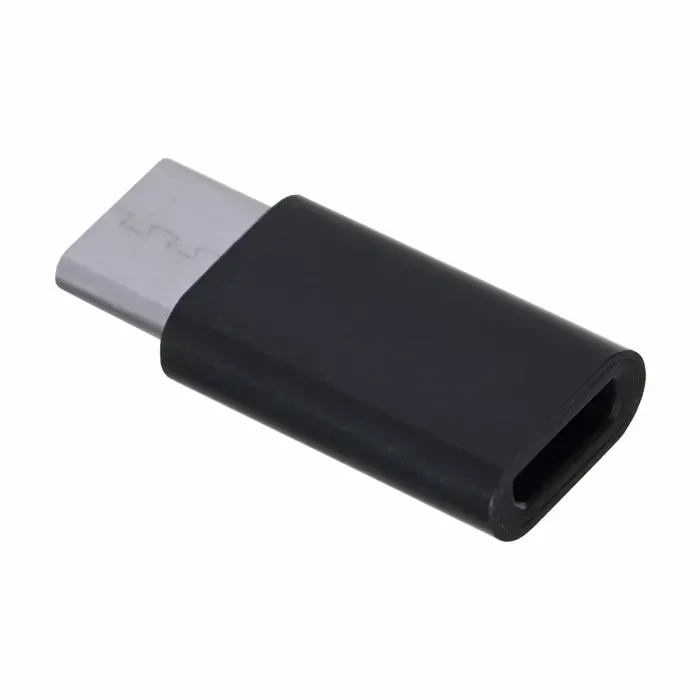 savio ak-31 / b cable interface/gender adapter micro usb usb 3.1 typ c black - slika 2