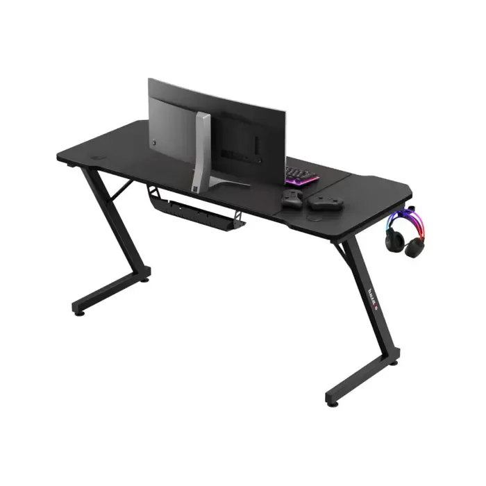 biurko gamingowe huzaro hero 3.3 black - slika 5