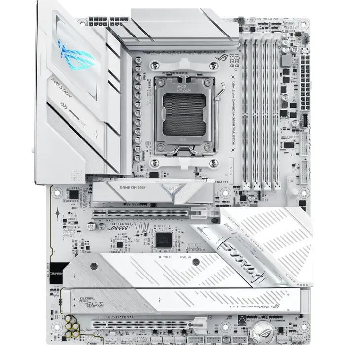 asus rog strix b850-a gaming wifi7 neo (white) - am5 - slika 2