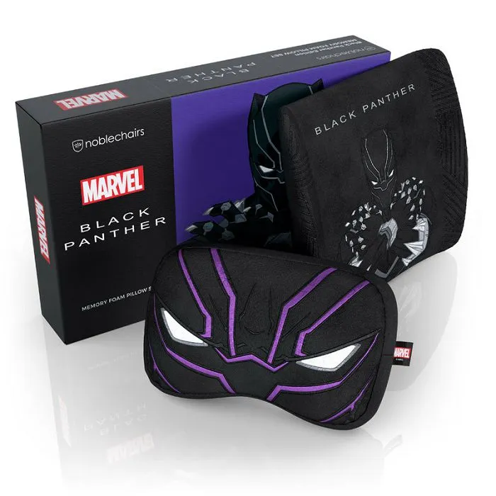 noblechairs set jastuka od memorijske pjene - black panther edition nbl-sp-pst-026 - slika 1