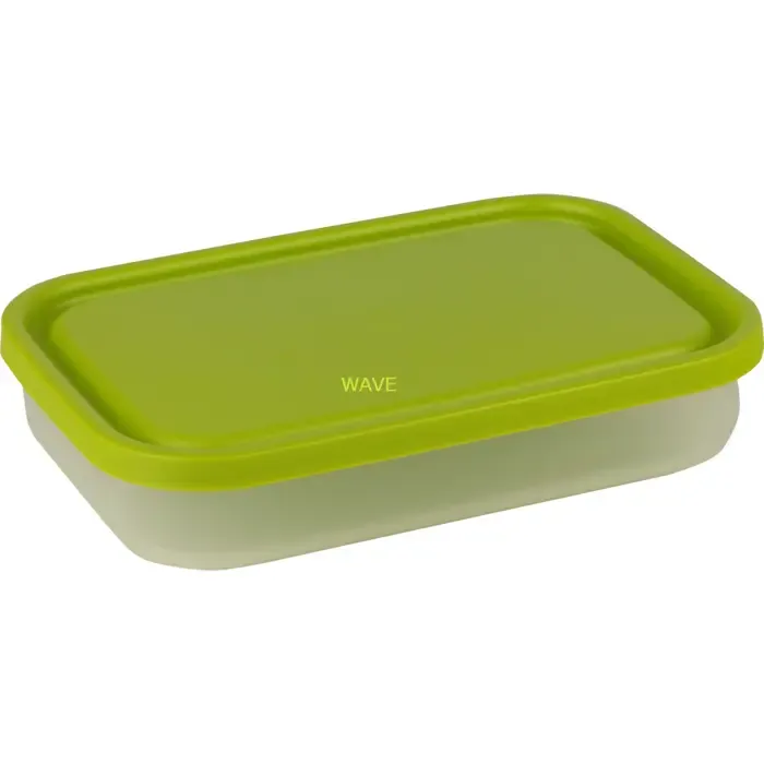 emsa clip & go lunchbox xl, lunch box (green/transparent, with inserts) - slika 4