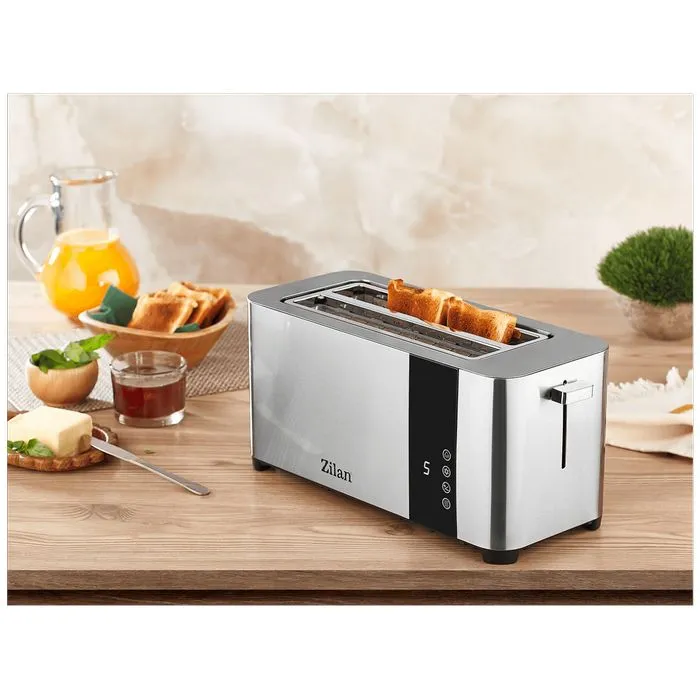 zilan toster, 2 šnite kruha, 7 nivoa grijanja, 1400 w - zln6234 - slika 1